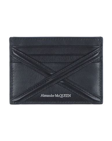 Man Document holder Black