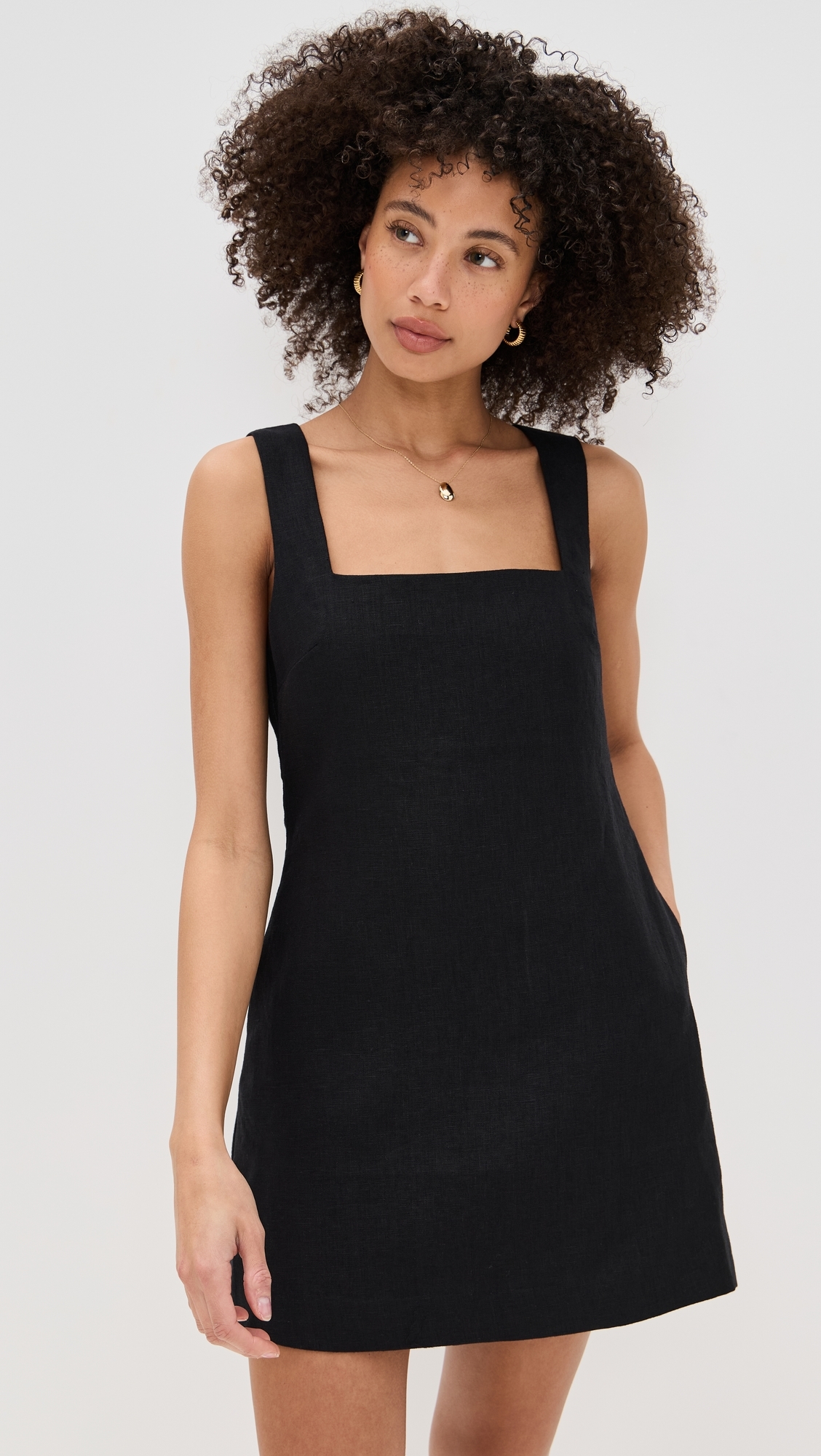 POSSE Alice Mini Dress Black
