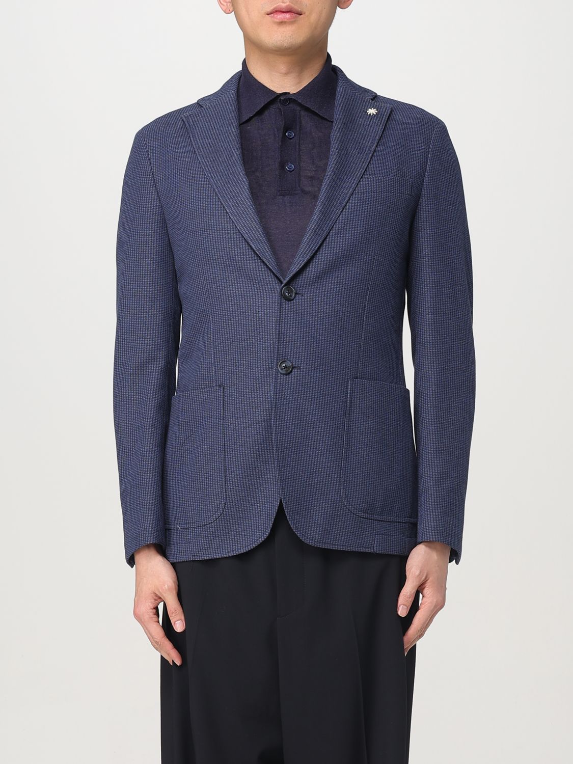 Blazer MANUEL RITZ Men color Blue