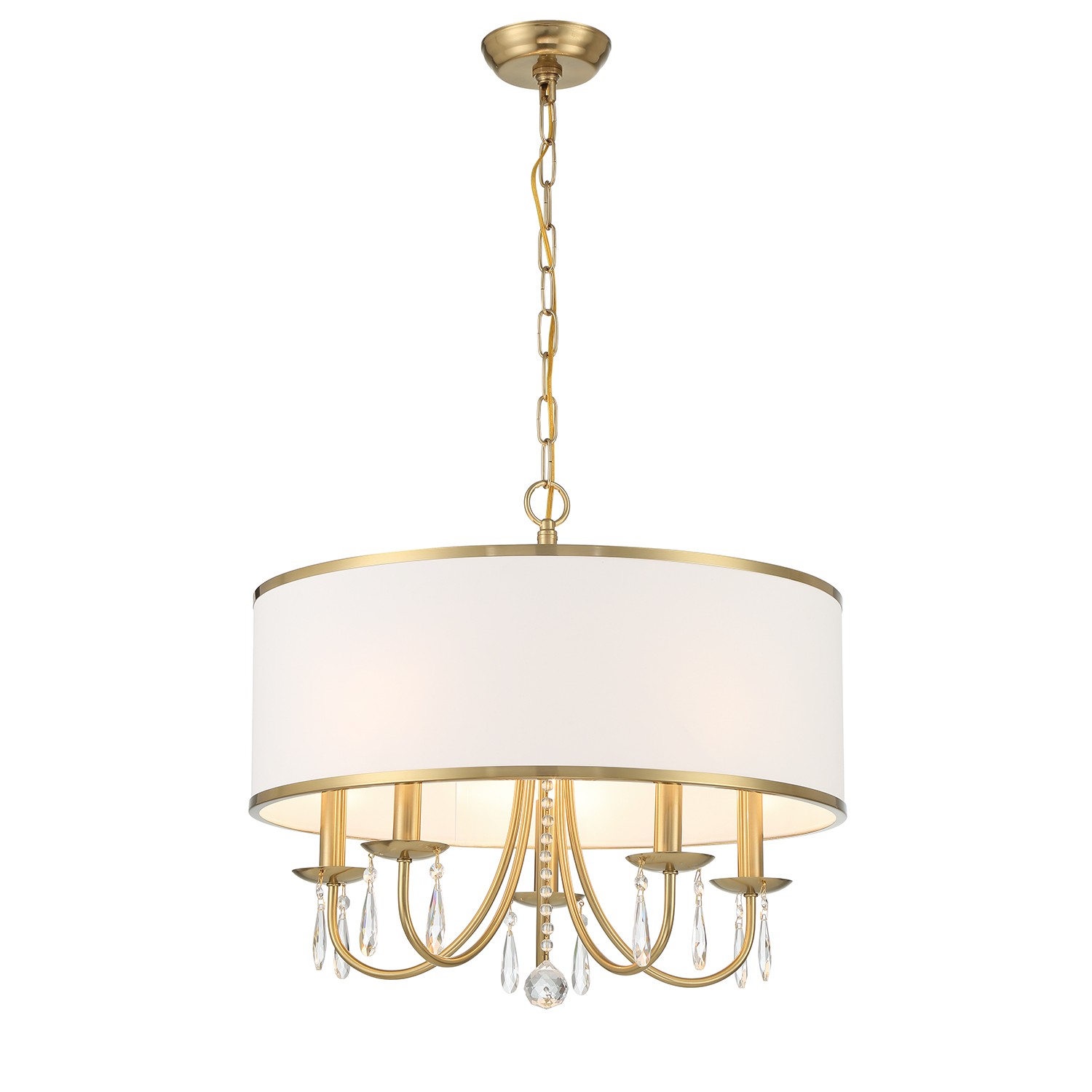 Vibrant Gold Chandelier from the Adalynn Collection