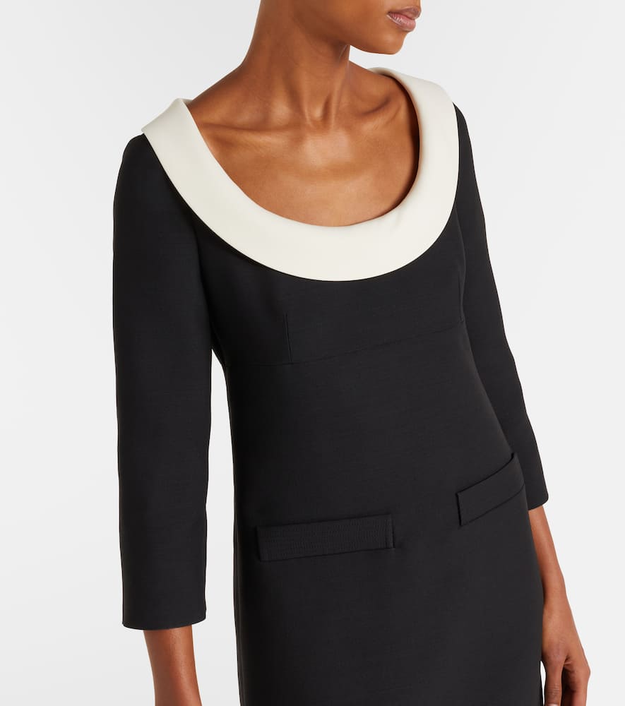Crepe Couture midi dress