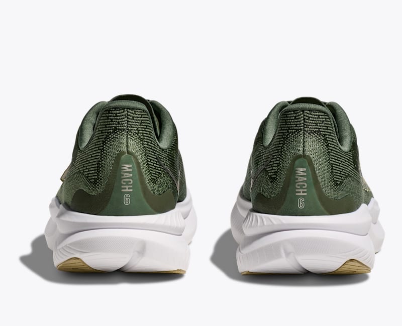 HOKA Men's Mach 6 Shoes in Succulent/Fern