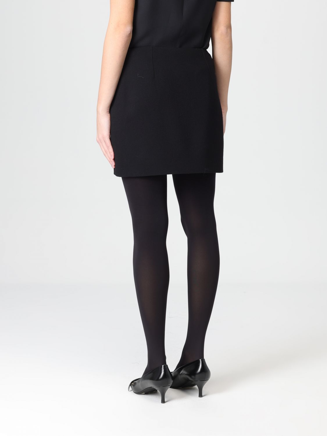 Skirt Woman color Black