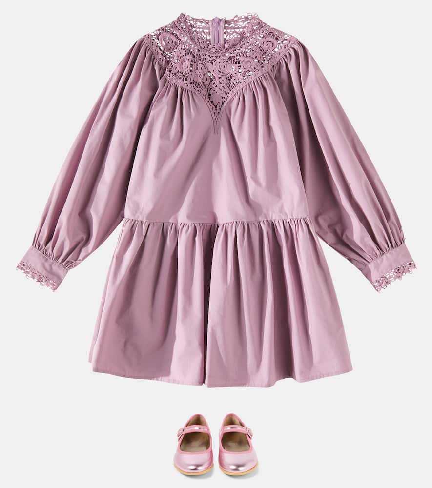 Petite Amalie Tiered tulle dress