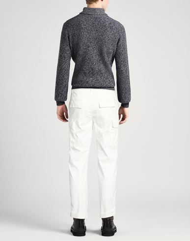 Platinum Man Pants White Size 33 Cotton, Lyocell, Silk, Elastane