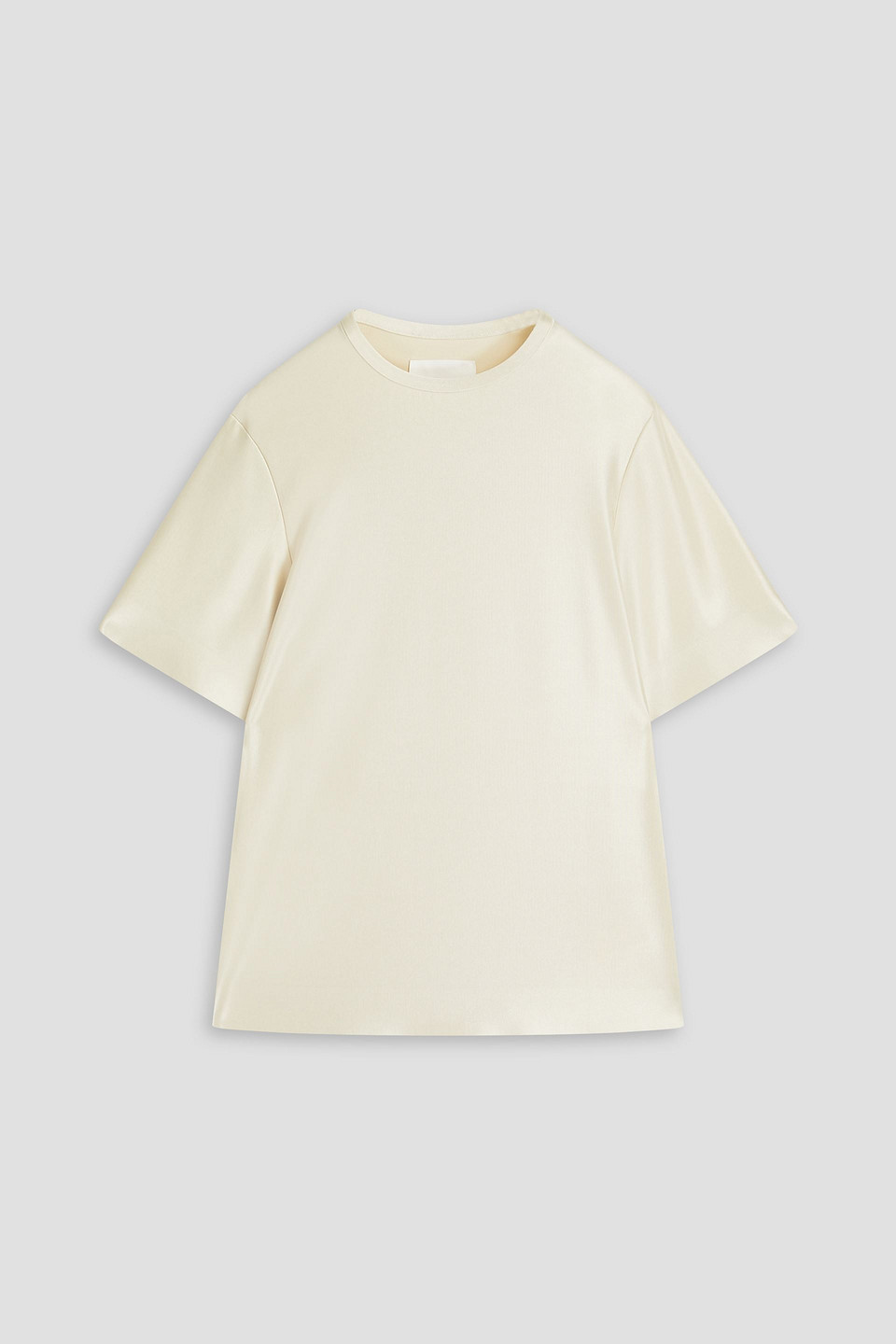 Satin-jersey T-shirt
