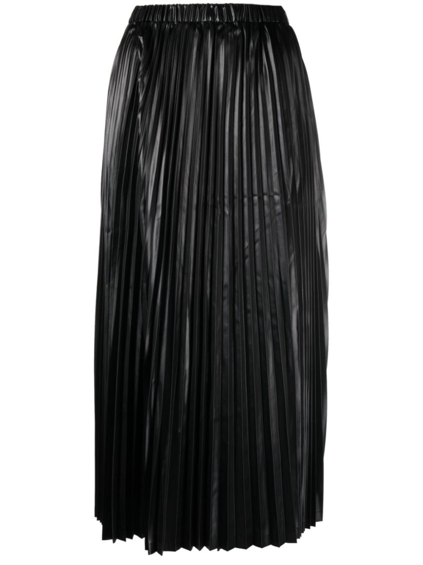 Pleated Straight Hem Trousers