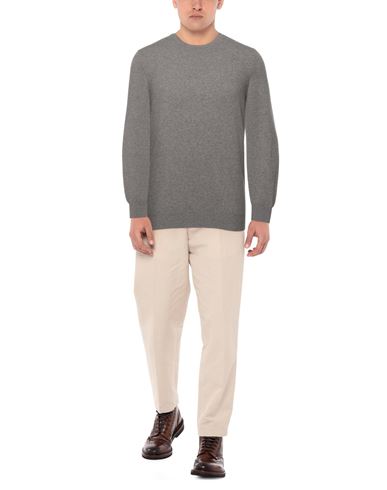 Gran Sasso Man Sweater Taupe Size 44 Cashmere