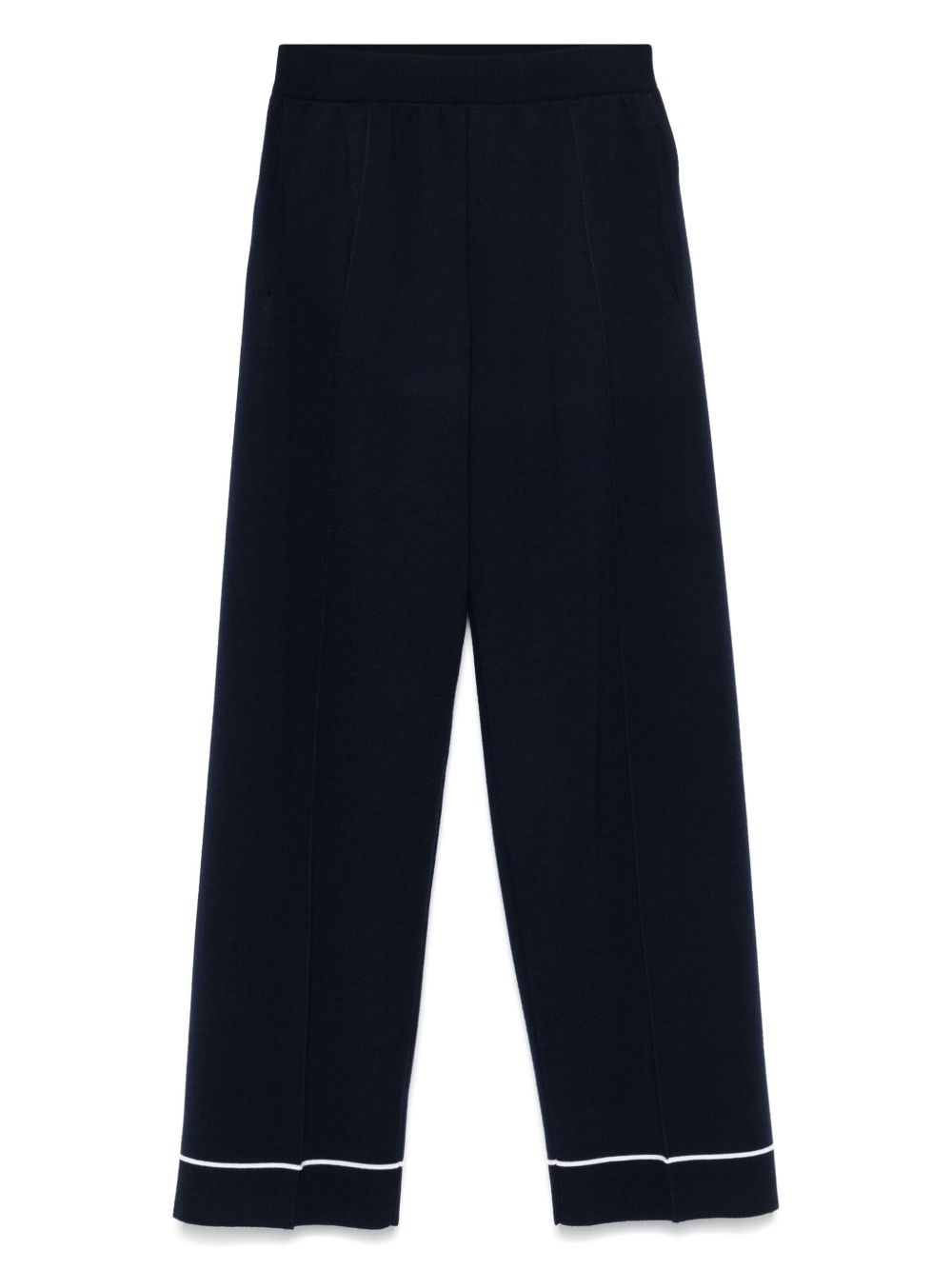 Wool trousers - Blue