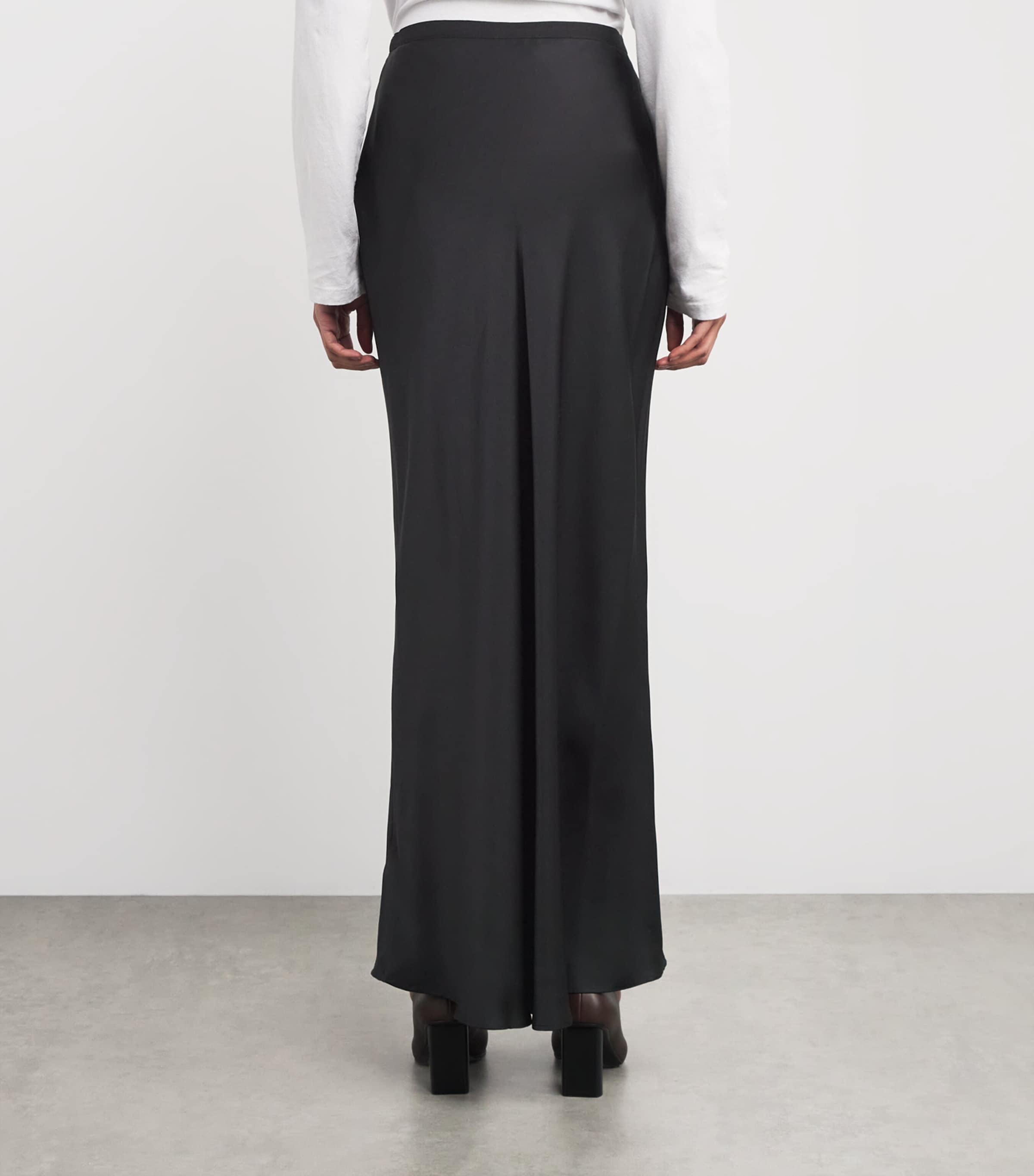 Anine Bing Silk Bar Maxi Skirt