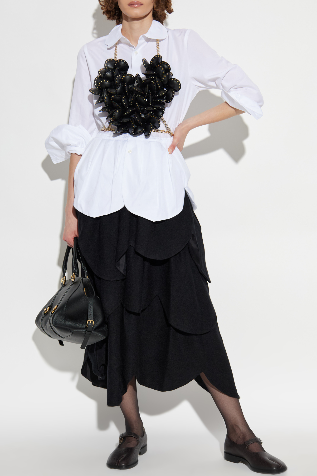 Top With Open Back, Women's, Black