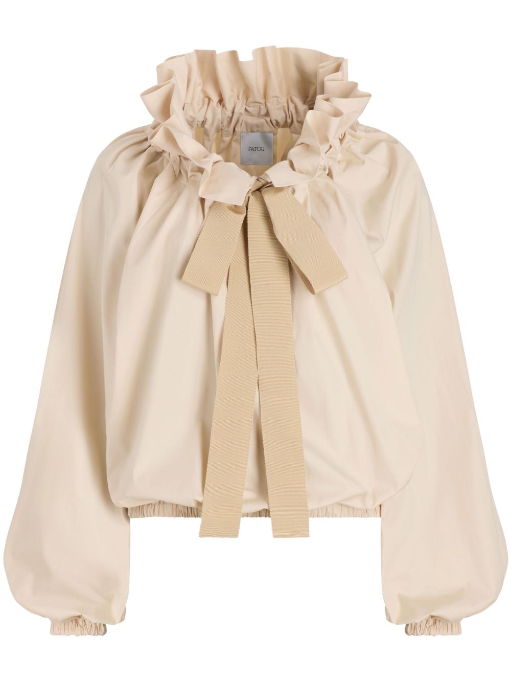 Iconic drawstring blouse - Neutrals