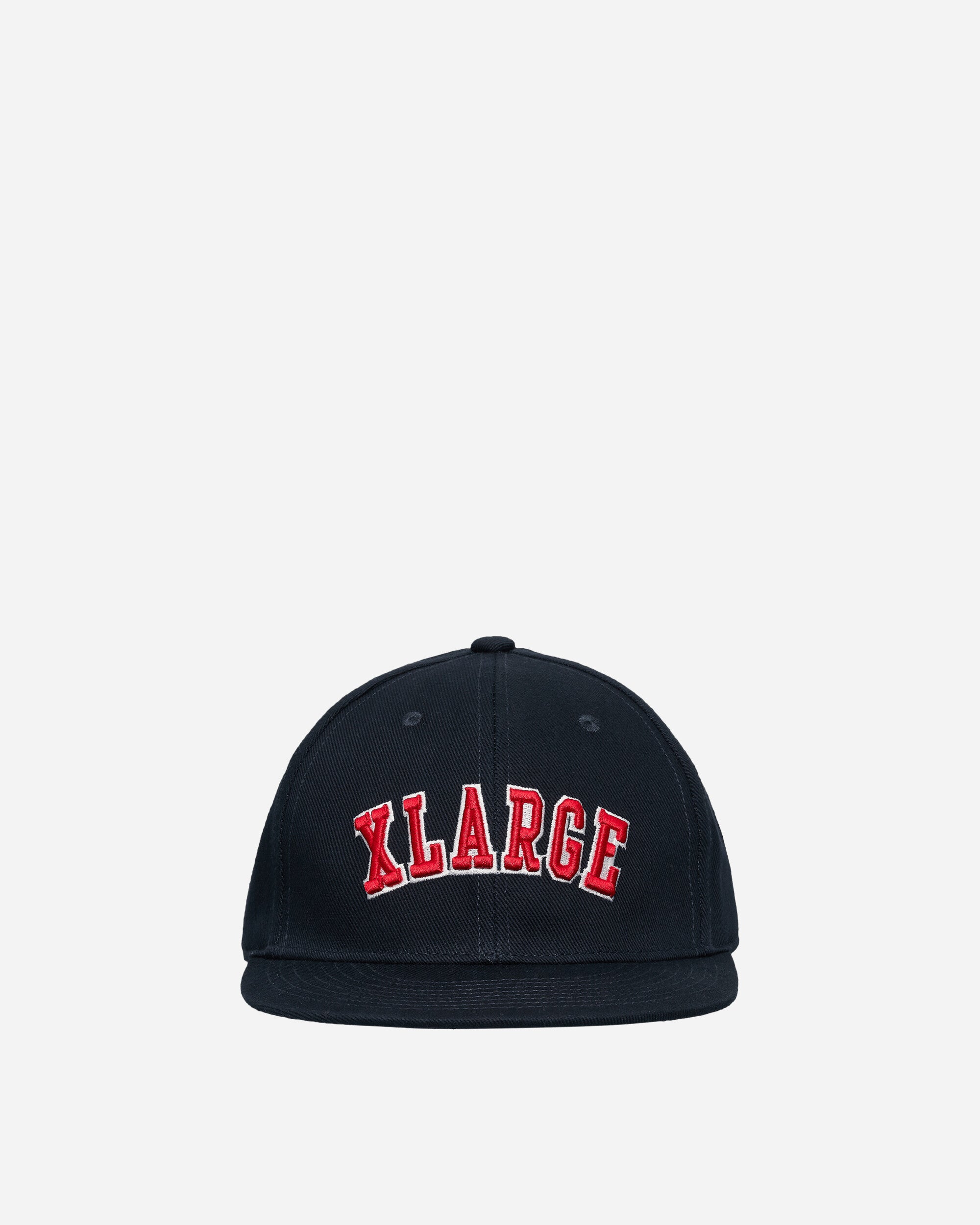 Round Logo Snapback Cap Navy