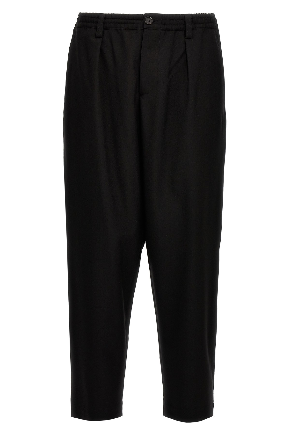 Tropical Wool Crop Pants