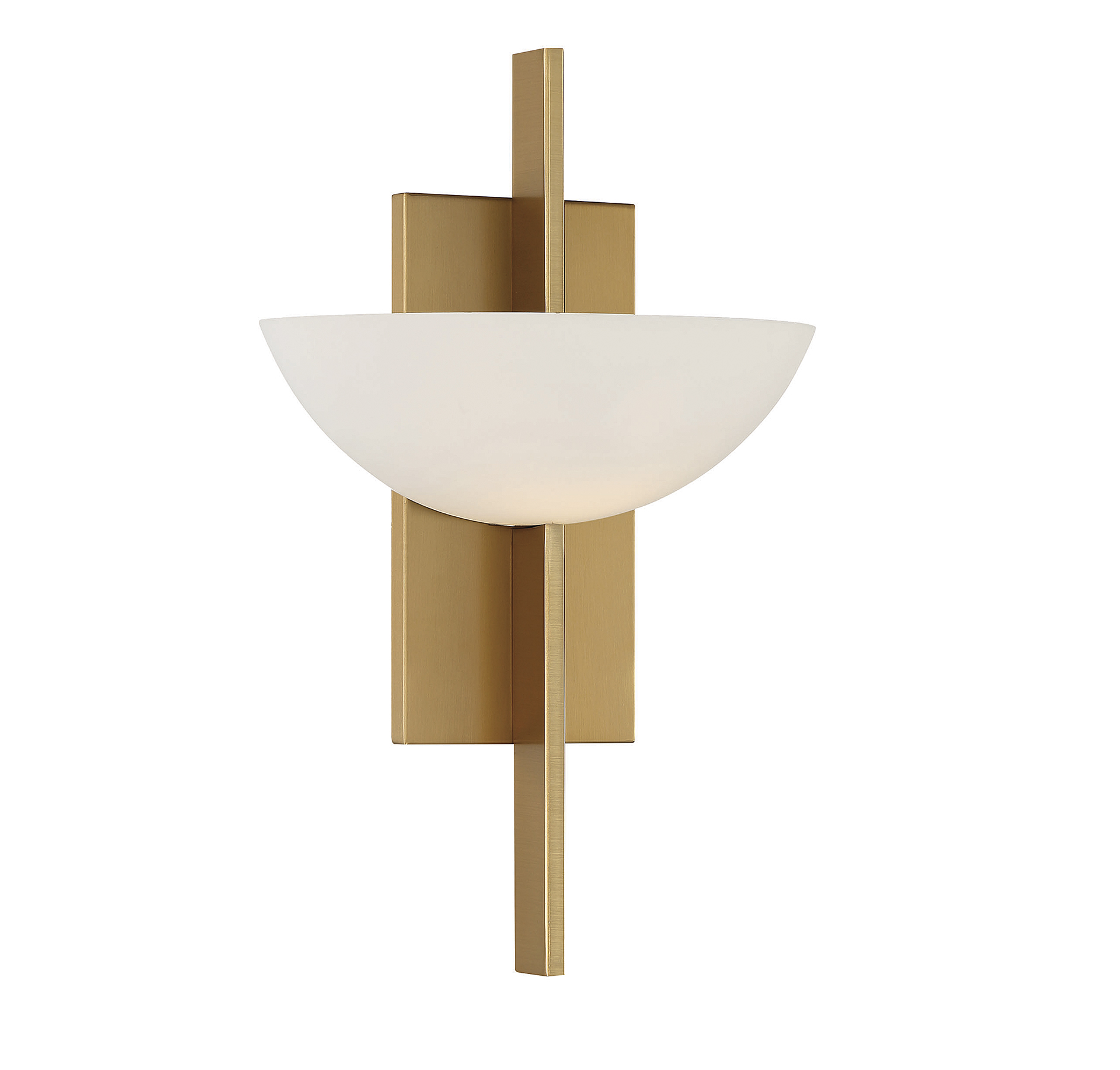 Fallon 1-Light Wall Sconce in Warm Bra