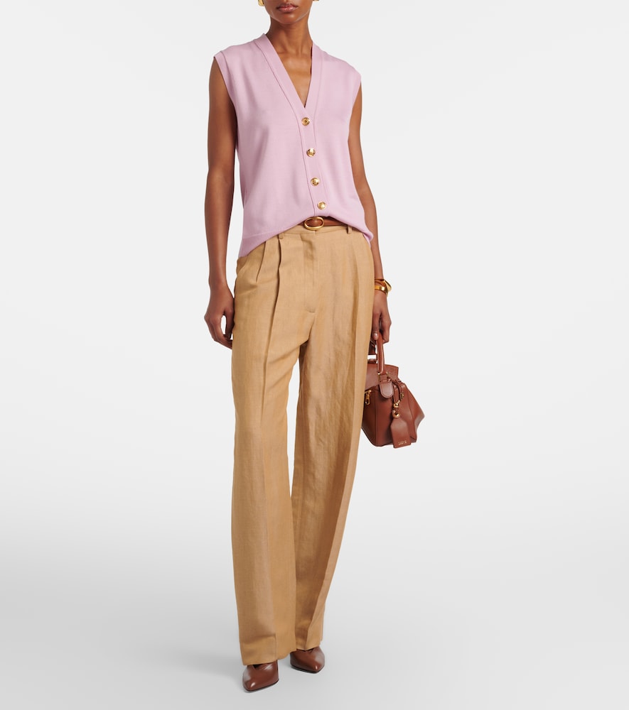 Blazé Milano Sebright wool, silk, and cashmere vest