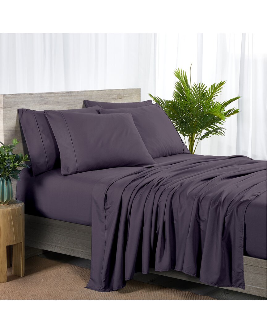 2000 Thread Count 6pc Bamboo Sheet Set with Snug Grip