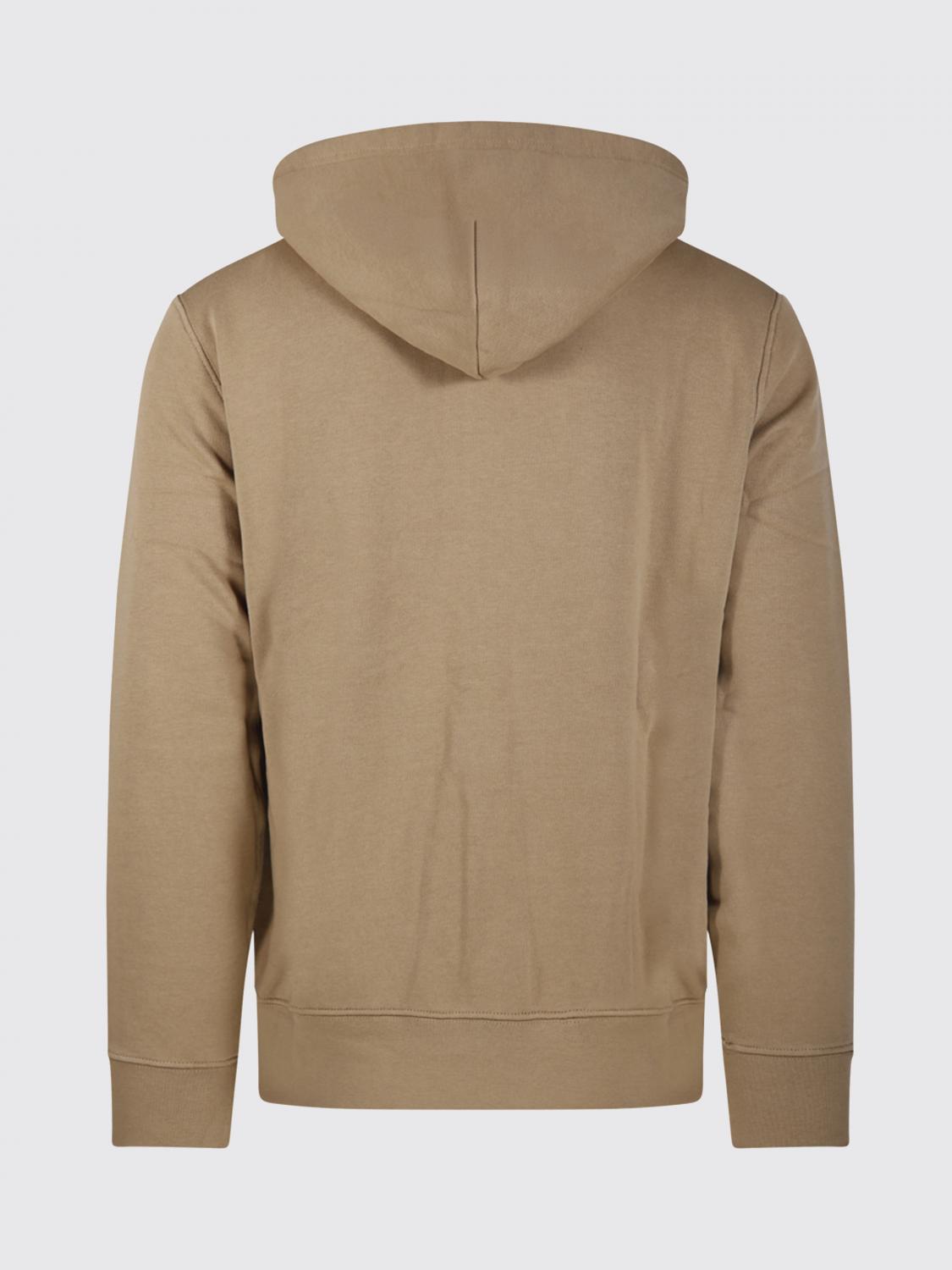 Sweatshirt Men color Beige