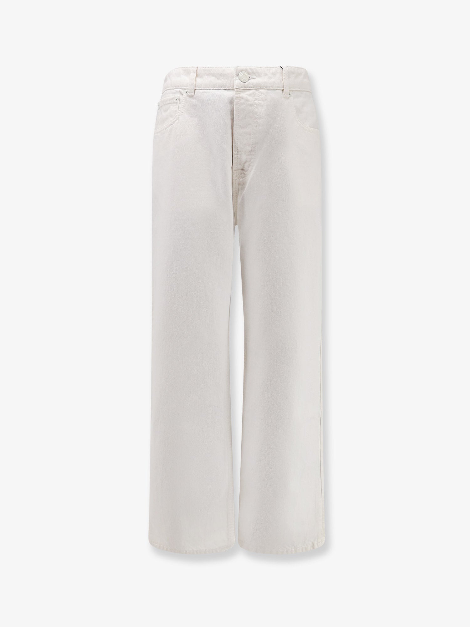 Cotton Trousers — White