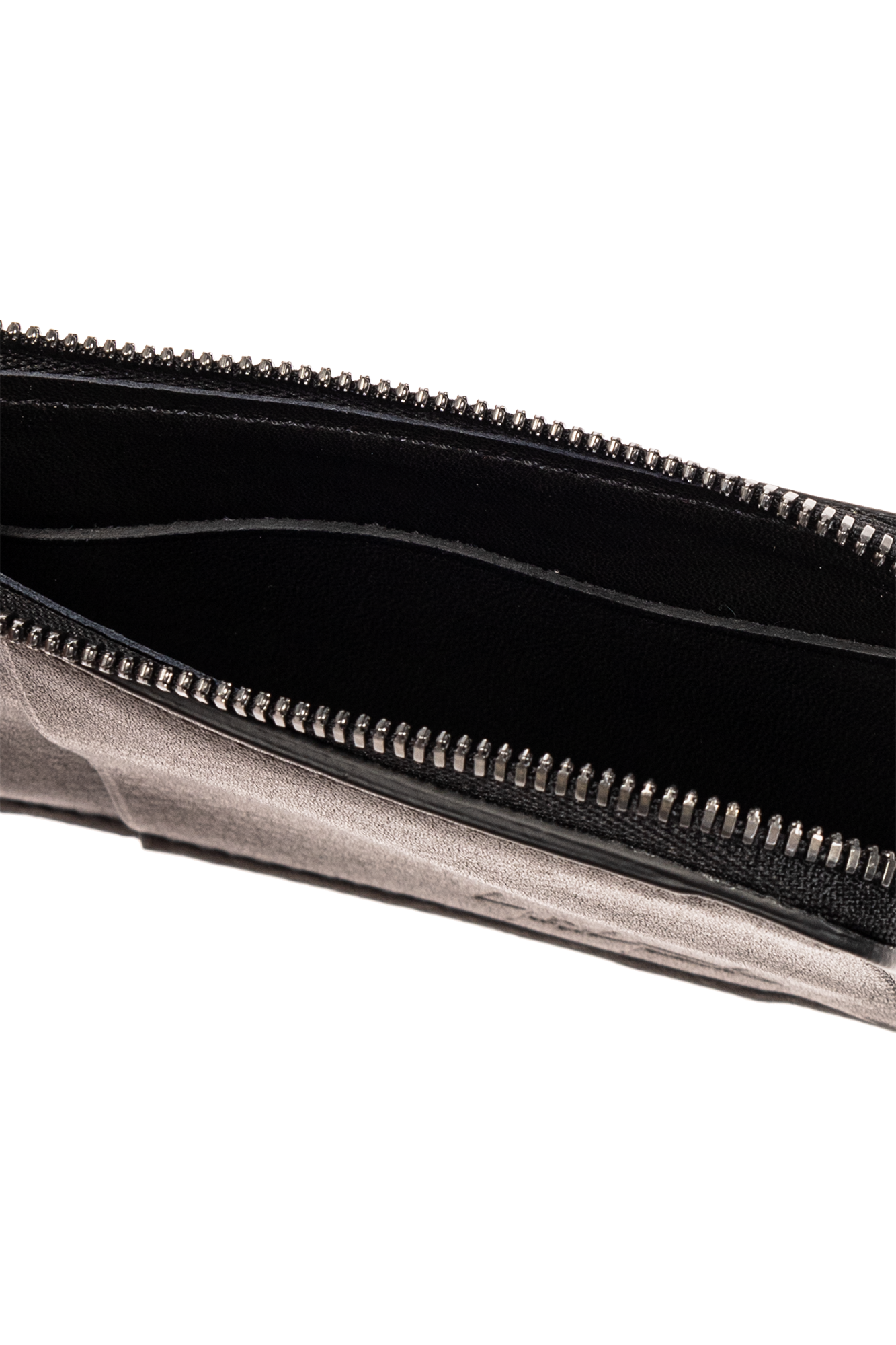 Card Case With Logo, Unisex, Black