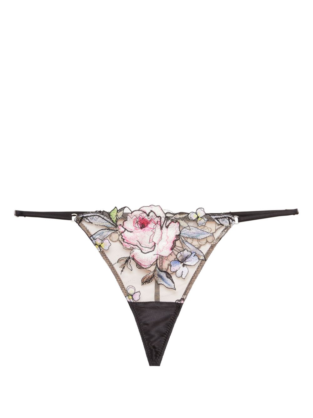 Fidelia v-string thong - Black
