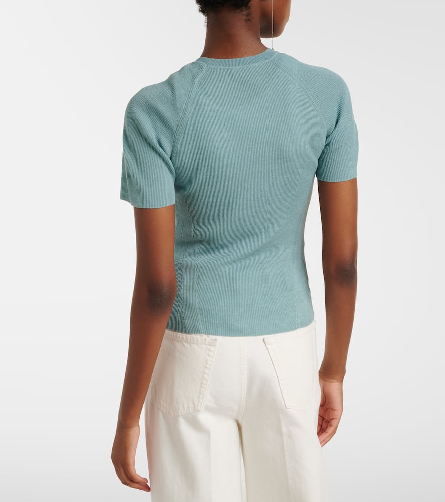 Belarb ribbed-knit T-shirt