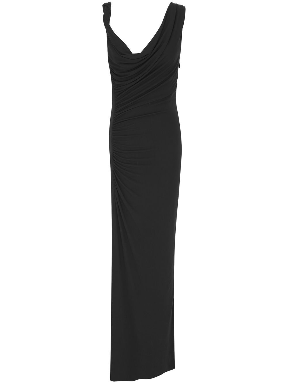 Sleeveless maxi dress - Black