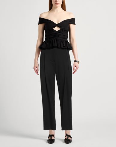 Woman Pants Black Size 2 Viscose, Polyamide, Elastane