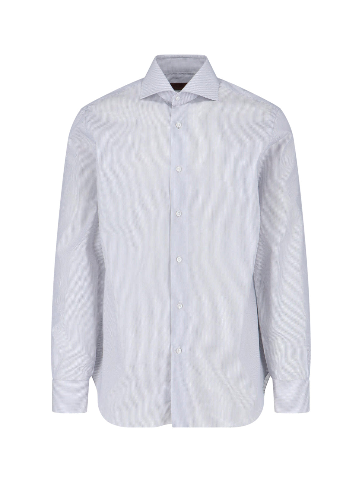 Light & Natural 100% Cotton Button-Down Shirt