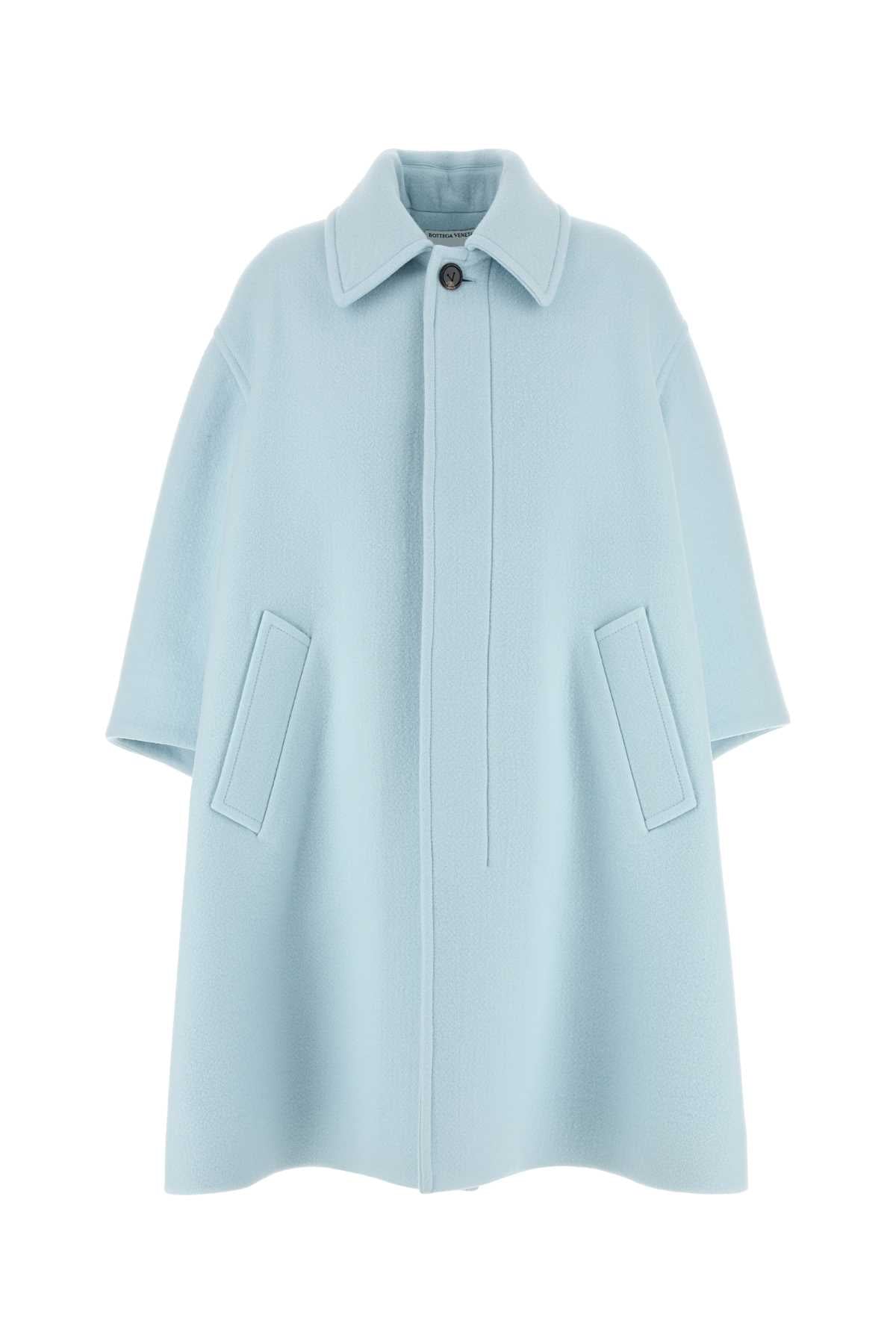 Cashmere Coat — Blue