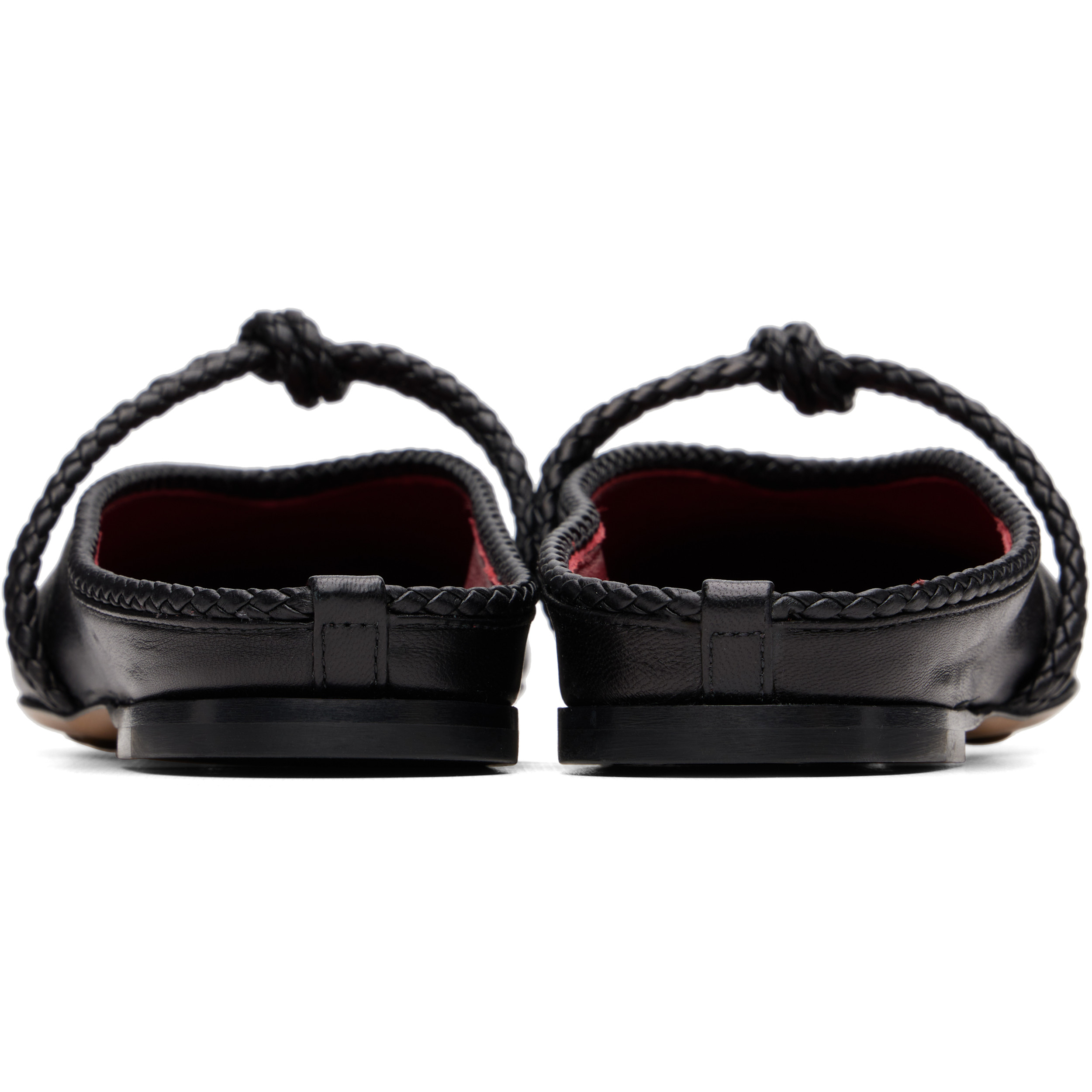 Black Rosa Mary-Jane Ballerina Flats