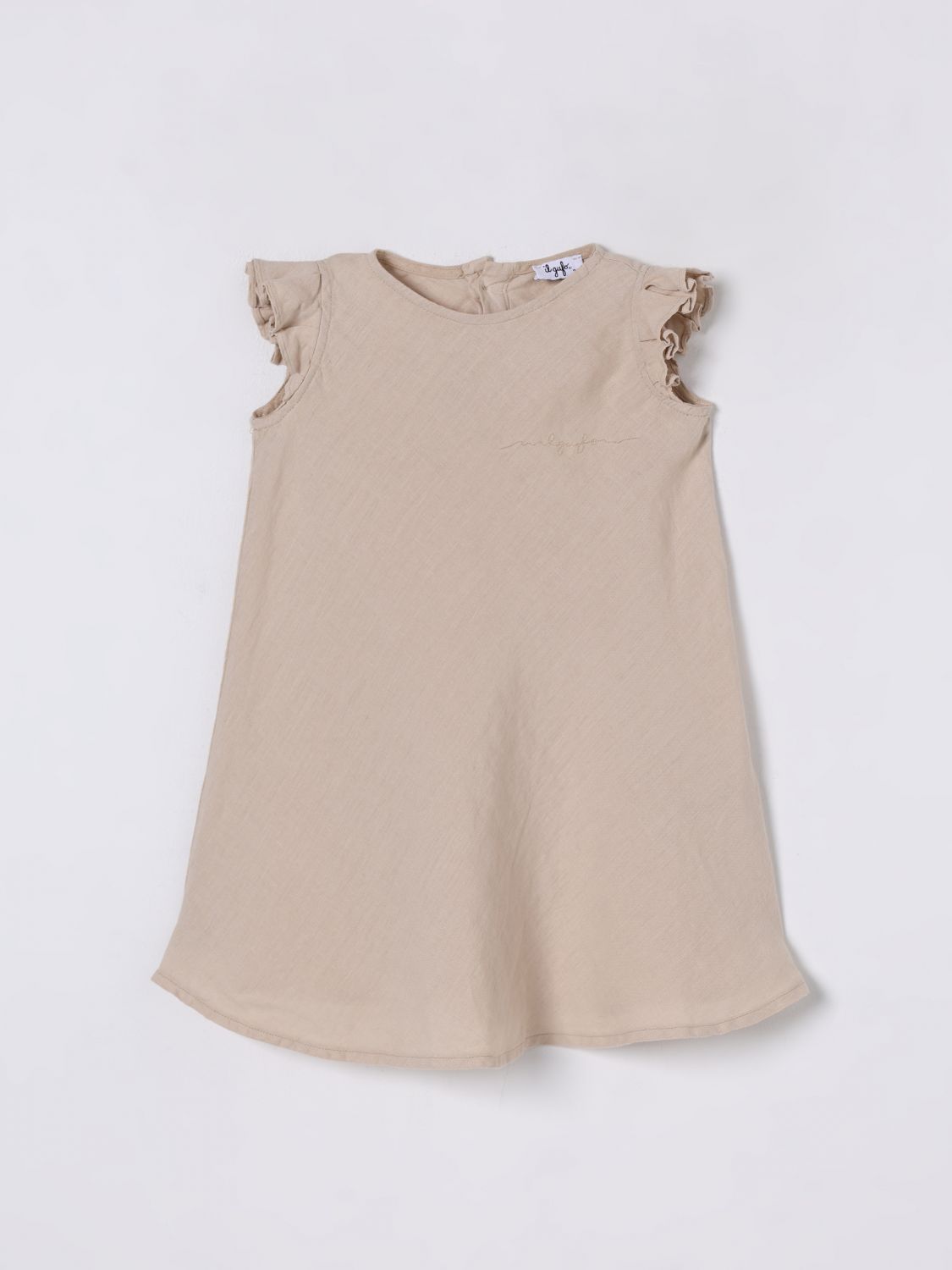Dress IL GUFO Kids color Beige