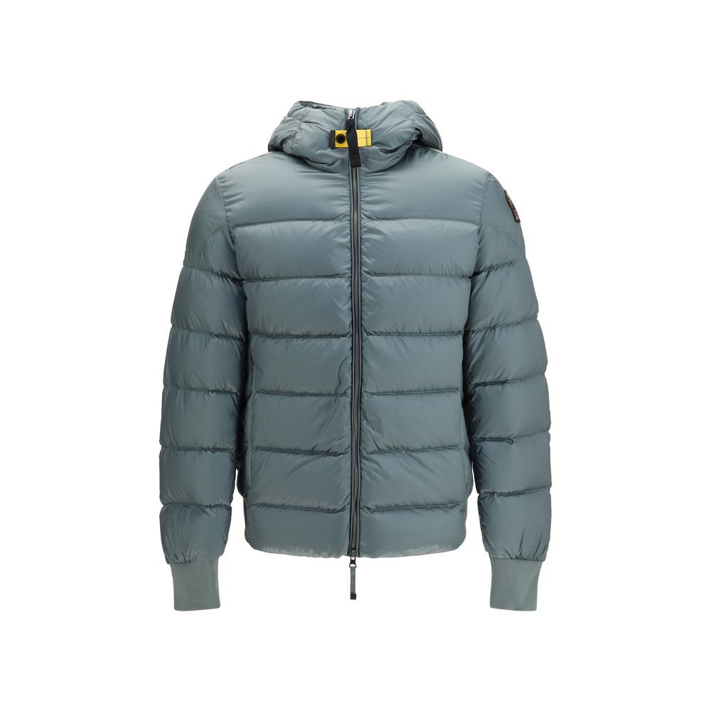 Duck Down-Filled Down Jacket — Gray