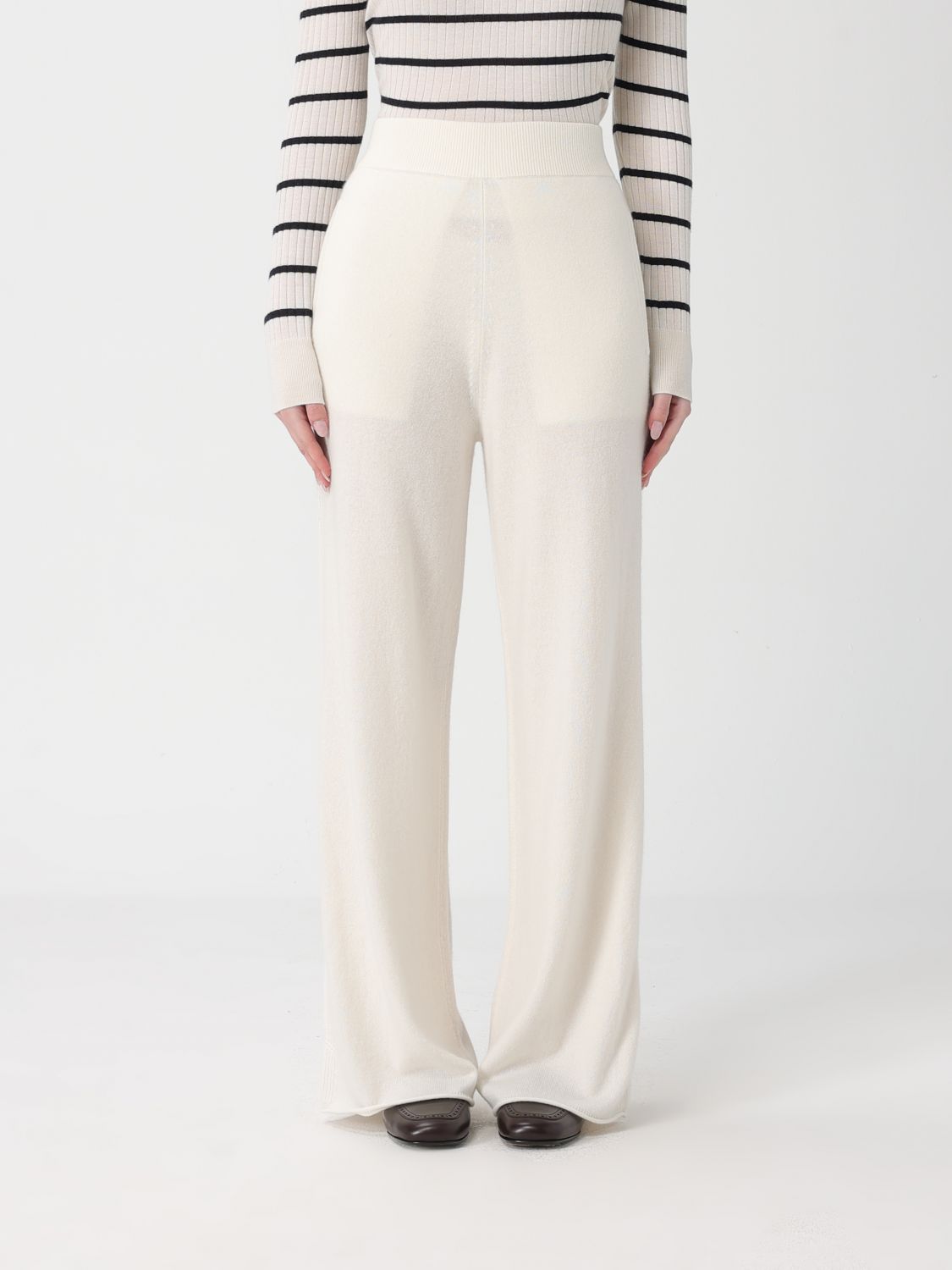 Pants Woman color White