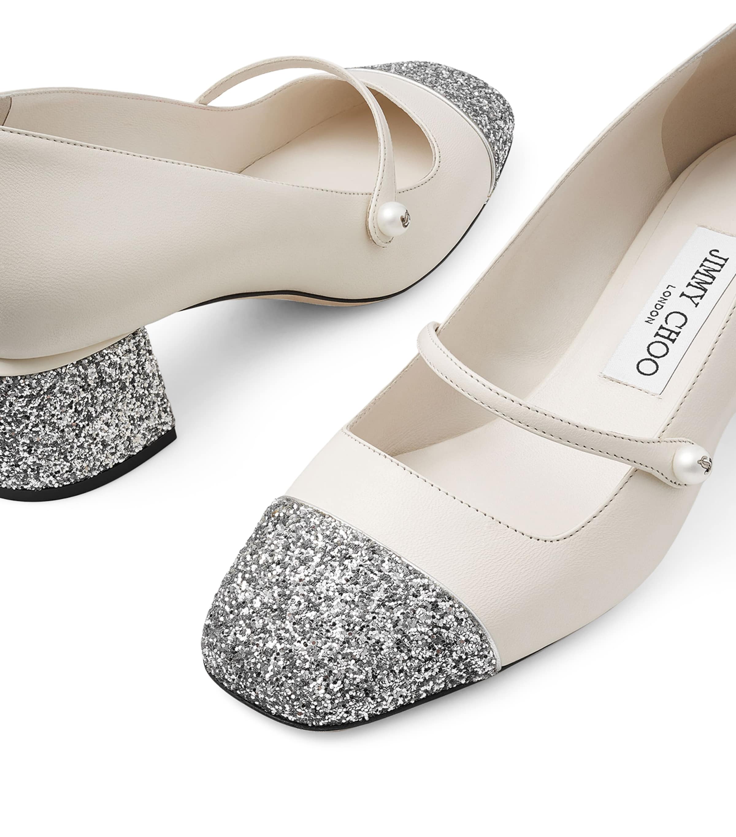Elisa 45 Leather Mary Jane Pumps