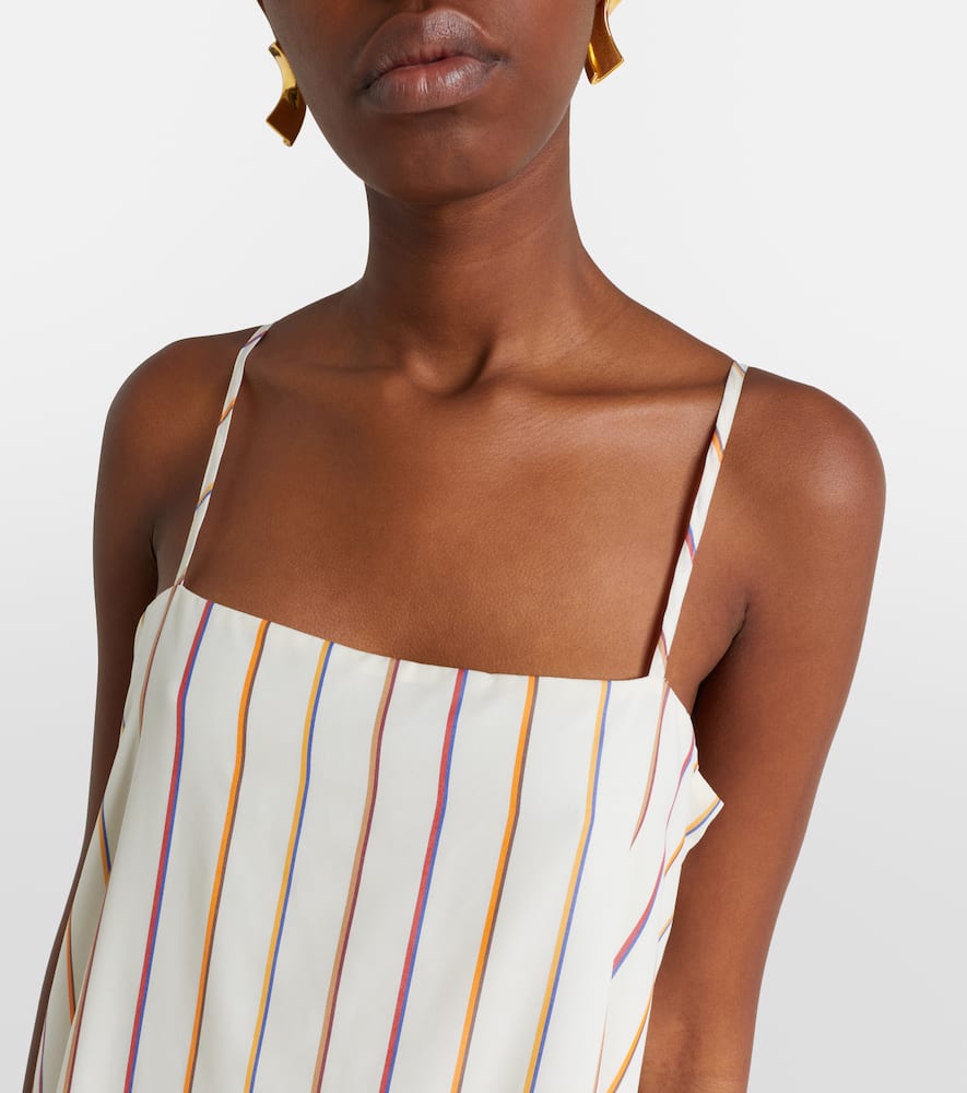 Melfi striped maxi dress