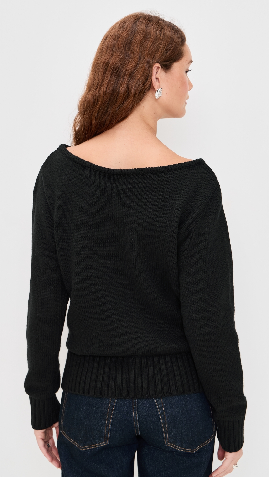 Dominique Knited Sweater Black