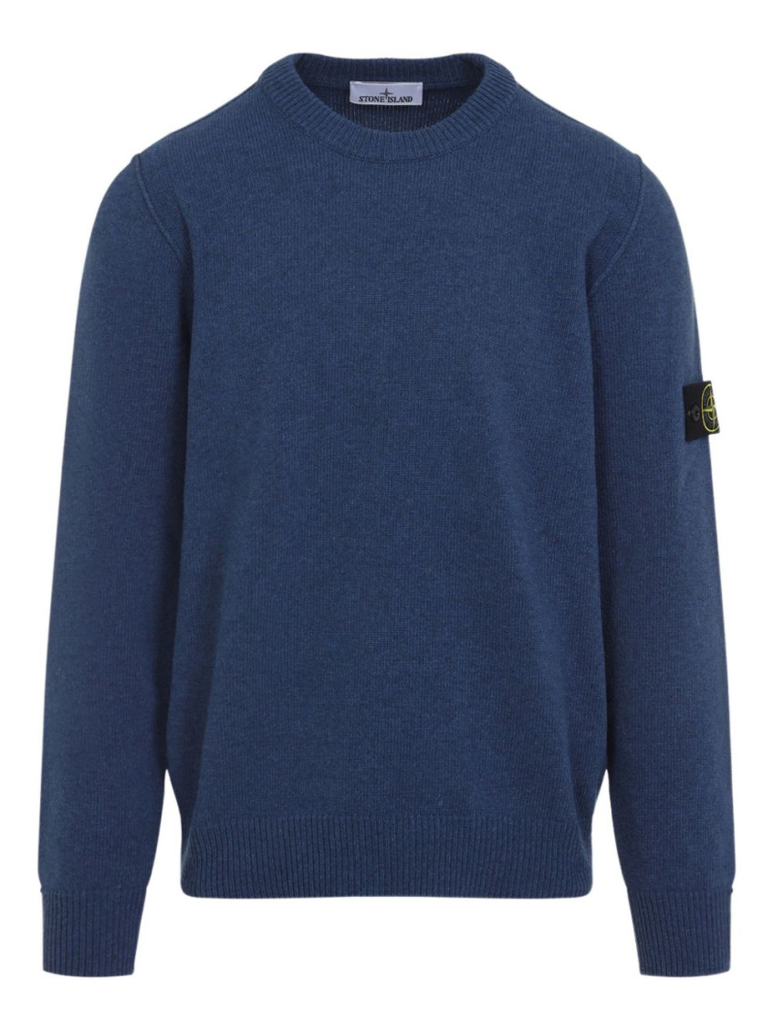 Navy Blue Regular Sweater