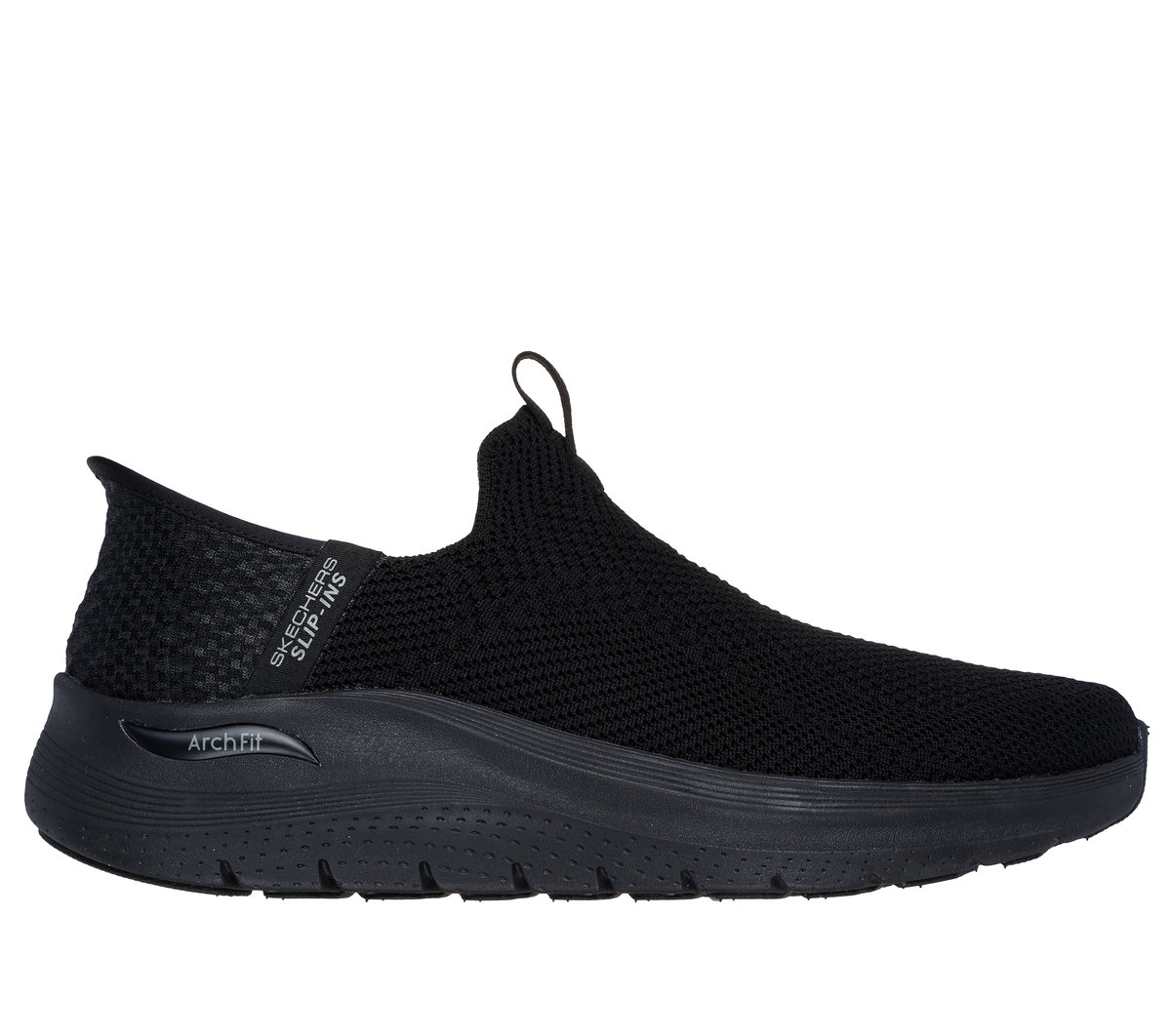 Skechers Men's Slip-ins: Arch Fit 2.0 - Crayn Sneaker in Black, 12, Vegan, Machine Washable