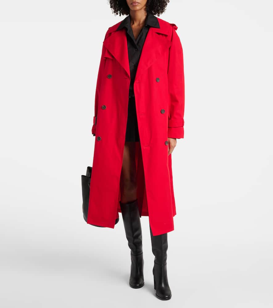 Wardrobe. NYC Cotton trench coat