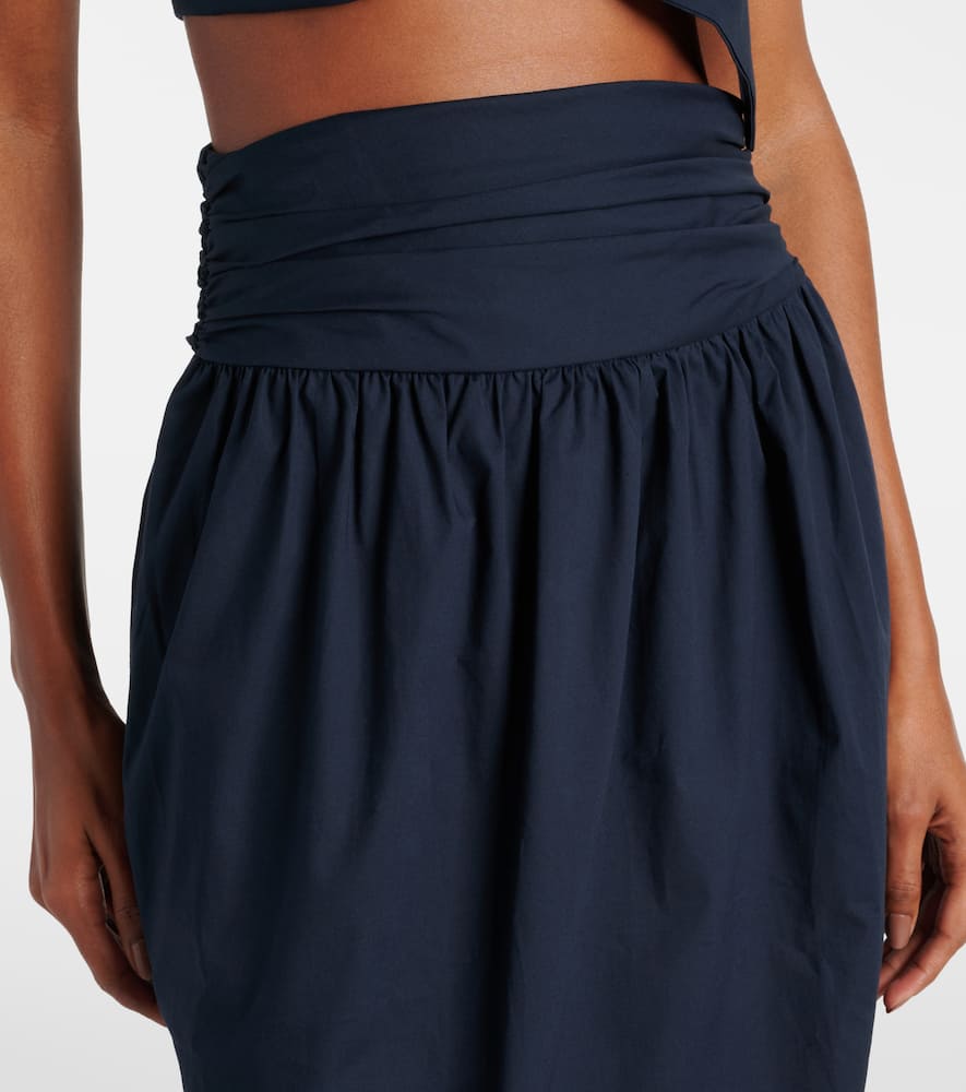Cotton maxi skirt