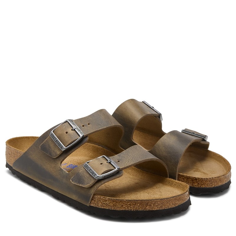 BIRKENSTOCK Unisex Arizona Brown Birko Flor Sandals