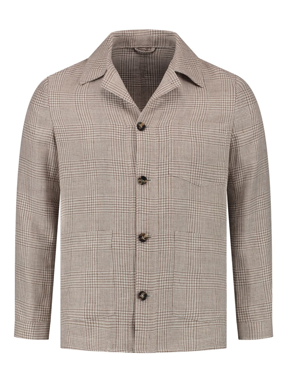 Houndstooth blazer - Neutrals