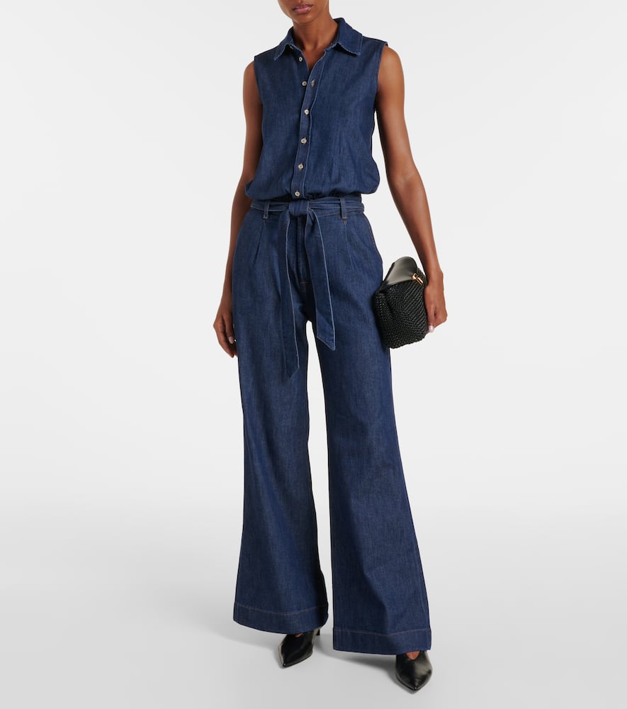 Denim jumpsuit