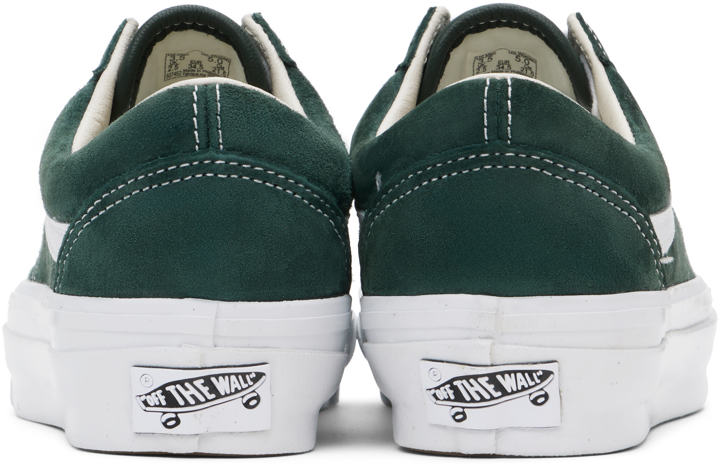 Vans Green Premium Old Skool Sneakers