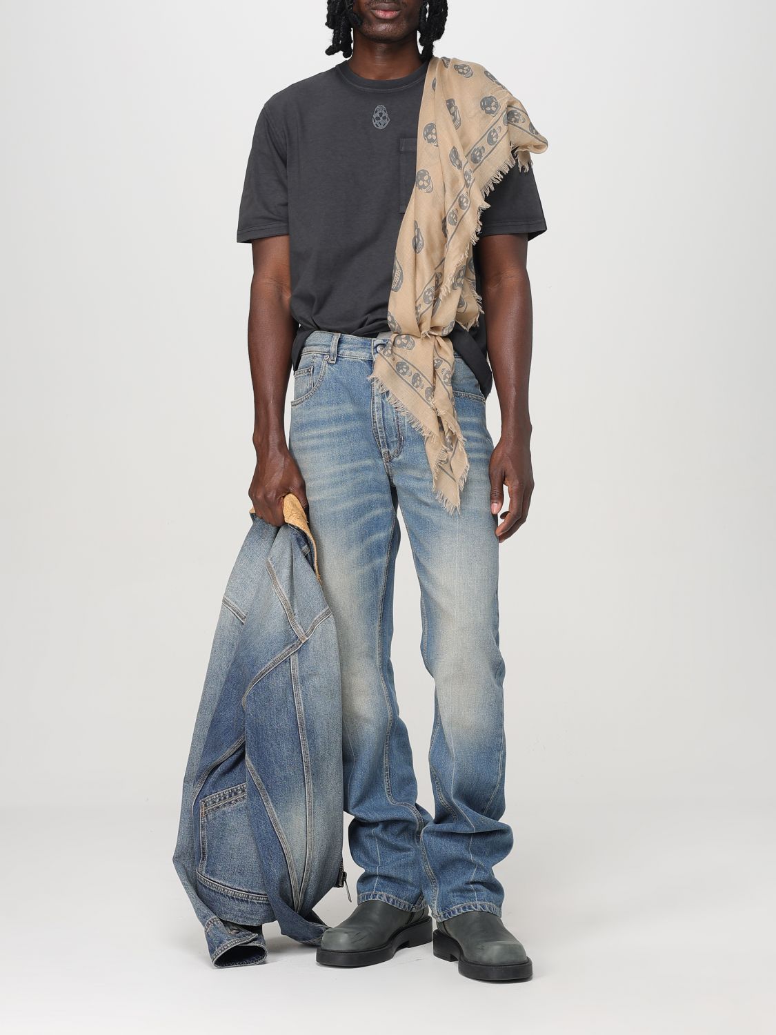 Jeans Men color Blue