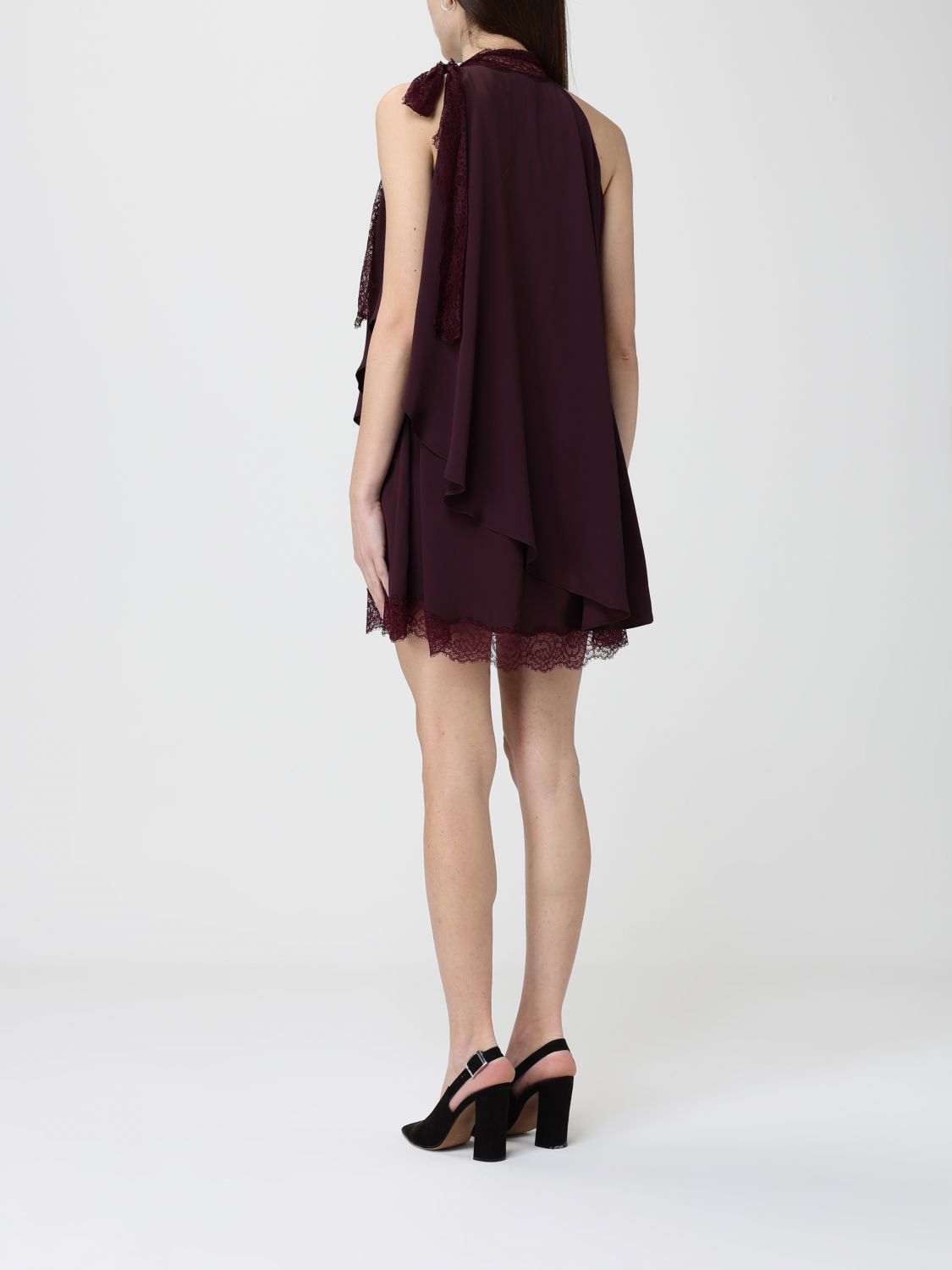 Dress Woman color Burgundy