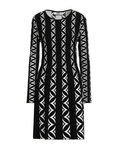 Woman Mini dress Black Size 4 Viscose, Polyester