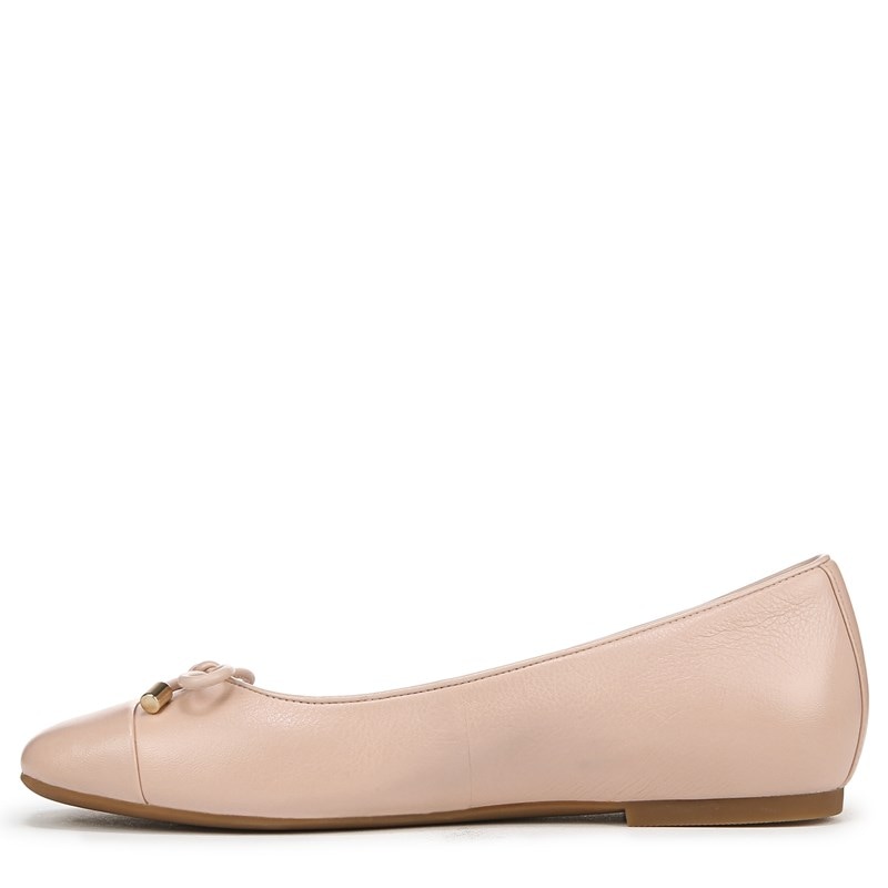 Women's Klara Ballet Flat Shoes (Cameo Rose Leather)