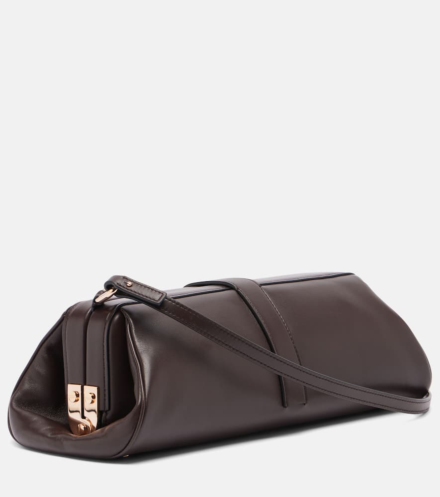 Small leather shoulder bag